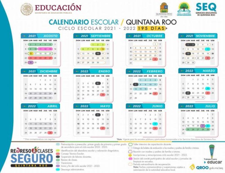 Calendario Escolar 2022 2023 Quintana Roo Pdf Merge And Split - IMAGESEE