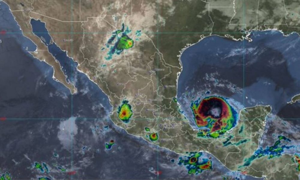 “Grace” recobra fuerza como huracán en el golfo de México y avanza