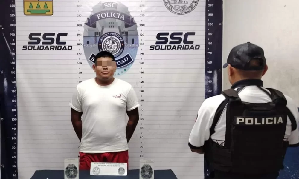 Detienen a sujeto por abuso sexual a una turista en Playa del Carmen