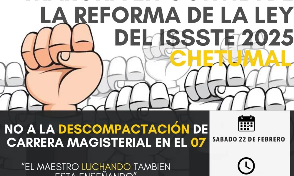 Inician movilizaciones en rechazo a la propuesta de reforma a la Ley ...