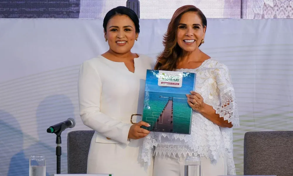 Mara Lezama acompaña a Blanca Merari en su Primer Informe de Gobierno ...